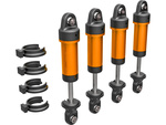 Dušilec Traxxas GTM aluminij oranžno eloksiran (4)