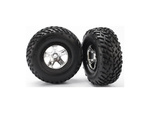 Traxxas koleso 2.2/3.0", disk SCT saténový-čierny, pneu SCT (2)