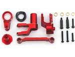 Traxxas mechanika riadenia hliníková červená