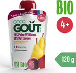 Good Gout BIO Hruška Williams s červenou repou (120 g)