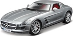 Maisto - Mercedes-Benz SLS AMG, stříbrný, 1:18