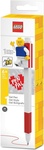LEGO® Gelové pero s minifigúrkou, červené - 1 ks