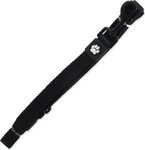 Vodítko Active Dog Bungee Neoprene M čierne 2x120cm