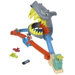 Mattel Hot Wheels Pista City Incontro con lo squalo sulla spiaggia