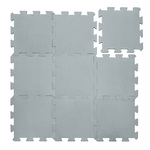 Penová podložka Puzzle 30x30 cm 9ks, Light Grey