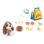 SET Veterinár - Prepravka s Bígľom a príslušenstvom