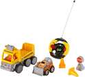 Autíčko REVELL 23003 JUNIOR - Tow Loader with excavator - 40 MHz