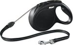 Vodítko Flexi Classic New lanko M čierne 8m