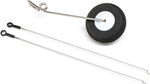 E-flite sada tiahel, predné koleso: Ultrix 0.6m