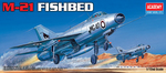 Modellbausatz Flugzeug 12442 - M-21 FISHBED (1:72)