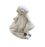 BK MOLLY BABY RUG doudou mouton avec un nœud blanc sur la tête (30cm) avec boîte cadeau Buko