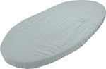 EKO Drap housse en mousseline Blue 40x80 cm
