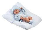 Llorens 84345 NEW BORN NIÑO - muñeca bebé realista con cuerpo de vinilo completo