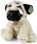 Câine pug de pluș 30 cm ECO-FRIENDLY