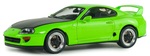 1:43 TOYOTA SUPRA MK.4 SOLIDO WORKS NEON ZELENA 2001