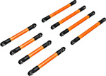 Traxxas ojnička spodná hliníková oranžovo eloxovaná (sada)