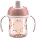 Chicco Hrnček Training s držadlami pink, 6m+