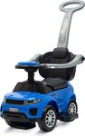 Detské hrajúce vozítko 3v1 Baby Mix Plus modré