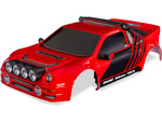 Traxxas karoséria Ford RS200 červená