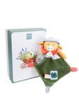 Doudou Darčeková sada Kravička Aneth s hrkálkou 21 cm