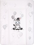 Prebaľovacia podložka mäkká New Baby Zebra biela 70x50