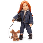 Păpușa Götz Hannah și câinele ei Polly 50cm
