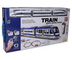 Tren RC a control remoto con pista de 146x64 cm