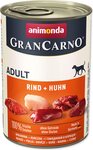 Konzerva Animonda Gran Carno Adult hovädzie a kura 400g