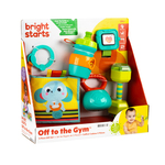 BRIGHT STARTS Set cadou pentru dezvoltarea coordonării și simțurilor Off to the Gym™, 3m+