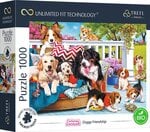 Trefl Prime puzzle 1000 UFT - Nálož roztomilosti: Psie priateľstvo