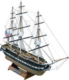 MINI MAMOLI USS Constitution 1:330 kit