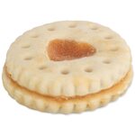 Trixie Valentine golosina galleta rellena de pollo 100g