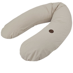 ЕКО Възглавница за кърмене памучна Light Beige 180см